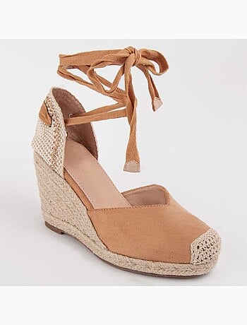 Alpargata De Cuña Para Mujer. Montevita Balenci