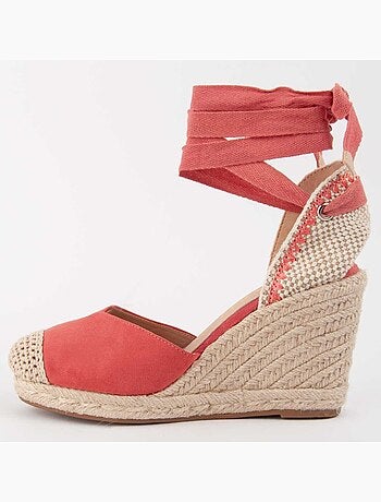 Alpargata De Cuña Para Mujer. Montevita Balenci