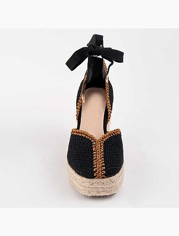 Alpargata De Cuña Para Mujer. Montevita Balenci