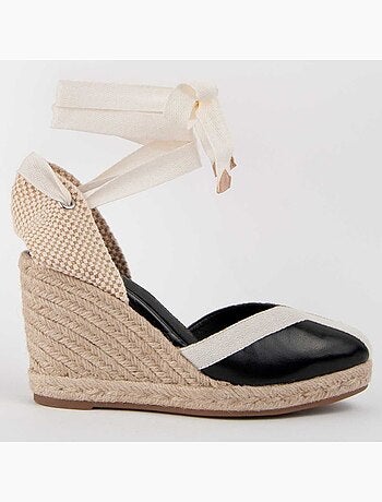 Alpargata De Cuña Para Mujer. Montevita Balenci