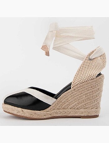 Alpargata De Cuña Para Mujer. Montevita Balenci