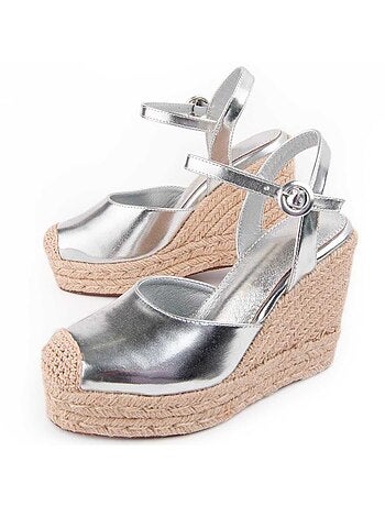 Alpargata De Cuña Para Mujer. Montevita Balenci