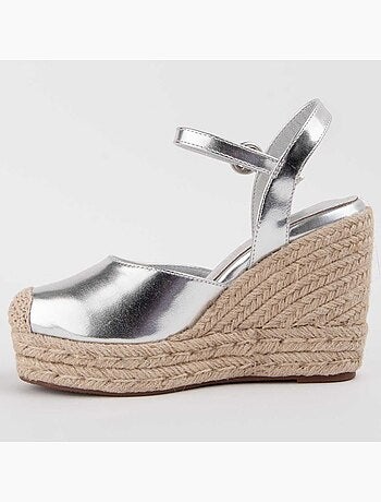 Alpargata De Cuña Para Mujer. Montevita Balenci