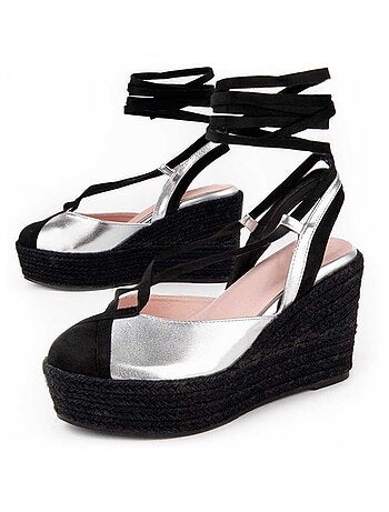 Alpargata De Cuña Para Mujer. Montevita Balenci