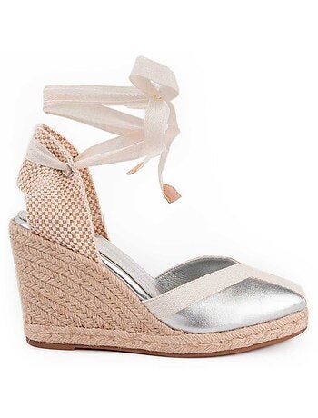 Alpargata De Cuña Para Mujer. Montevita Balenci