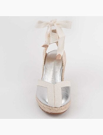 Alpargata De Cuña Para Mujer. Montevita Balenci