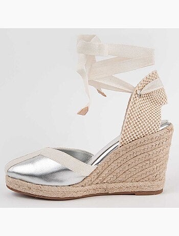 Alpargata De Cuña Para Mujer. Montevita Balenci