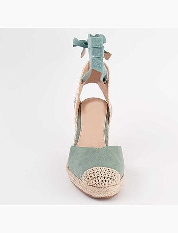 Alpargata De Cuña Para Mujer. Montevita Balenci