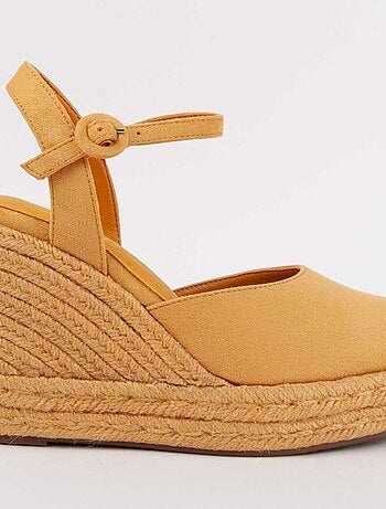 Alpargata De Cuña Para Mujer. Montevita Balenci0