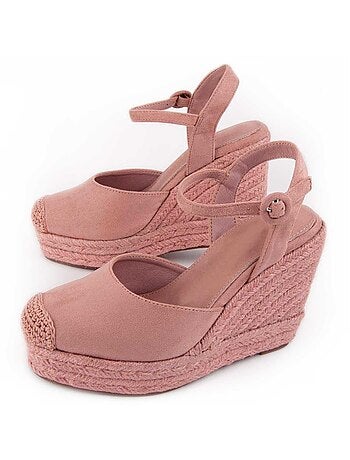 Alpargata De Cuña Para Mujer. Montevita Balenci0