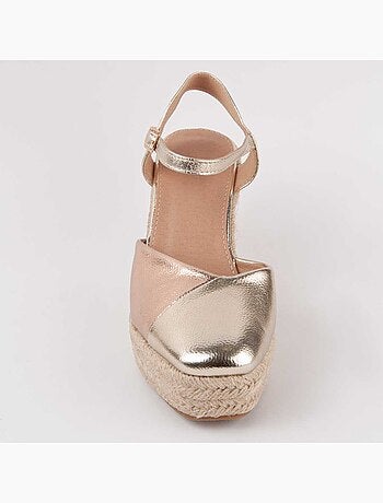 Alpargata De Cuña Para Mujer. Montevita Esparteo