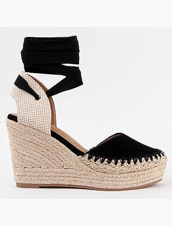 Alpargata De Cuña Para Mujer. Montevita Esparteo