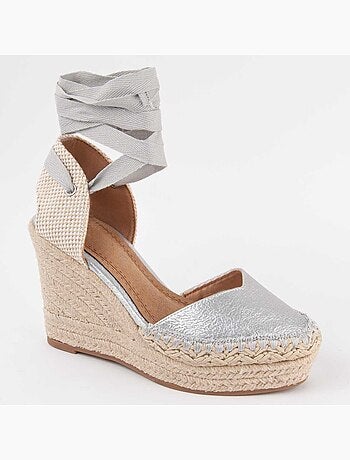 Alpargata De Cuña Para Mujer. Montevita Esparteo