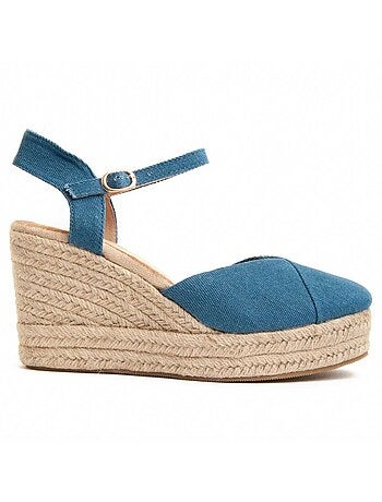 Alpargata De Cuña Para Mujer. Montevita Sisí