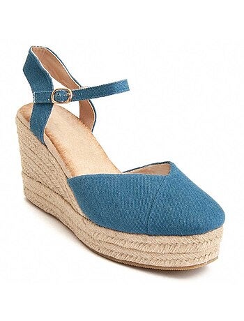 Alpargata De Cuña Para Mujer. Montevita Sisí