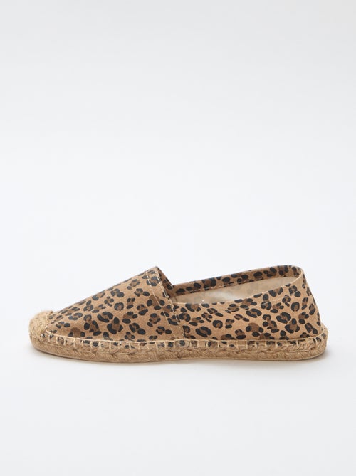 Alpargatas con estampado - Kiabi