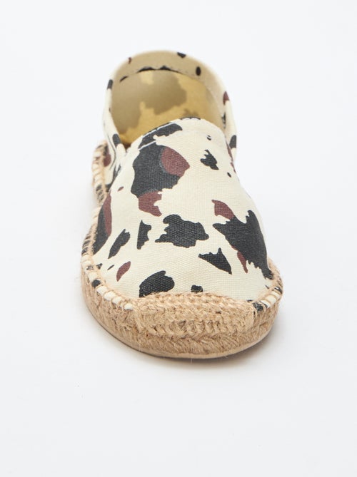 Alpargatas con estampado - Kiabi