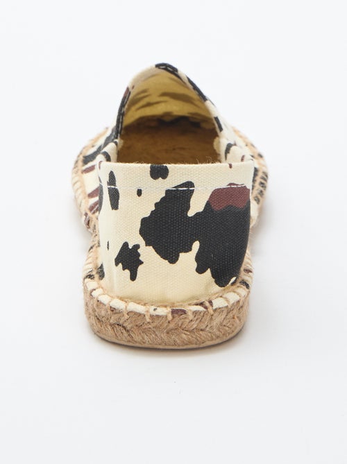 Alpargatas con estampado - Kiabi