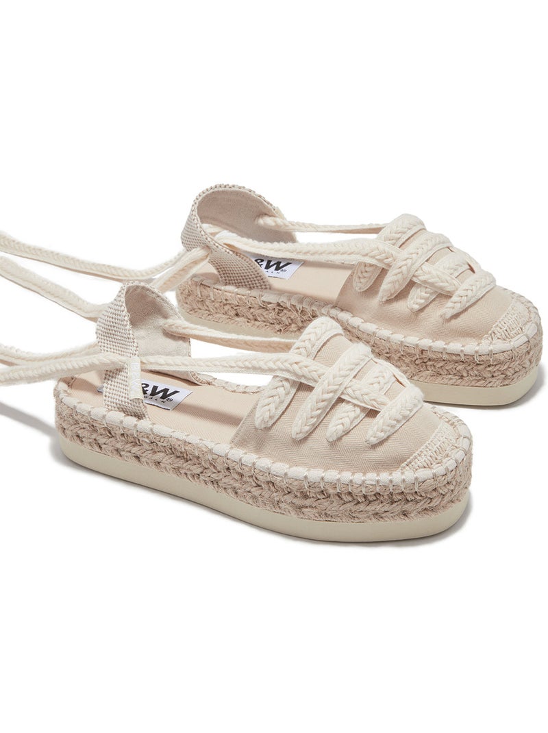 Alpargatas Conguitos Beige - Kiabi