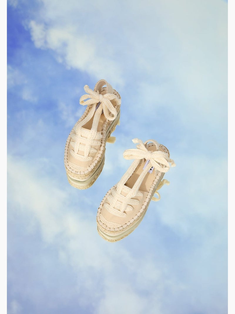Alpargatas Conguitos Beige - Kiabi