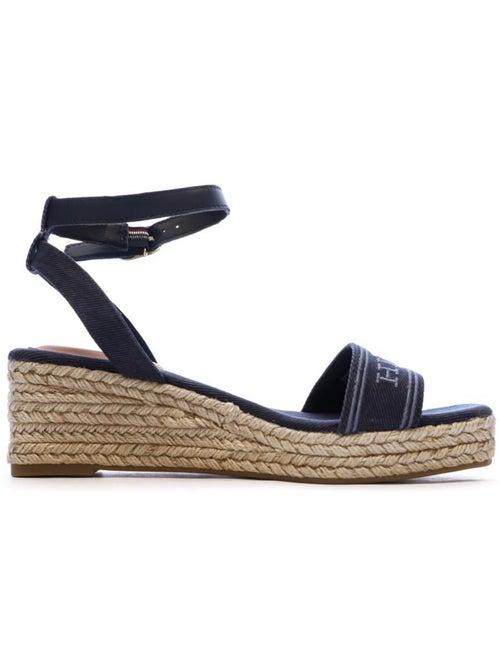 Alpargatas de cuña Tommy Hilfiger para mujer - Kiabi Alpargatas de cuña Tommy Hilfiger para mujer - Kiabi