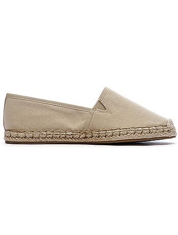 Alpargatas de lona con bandera tommy hilfiger para mujer
