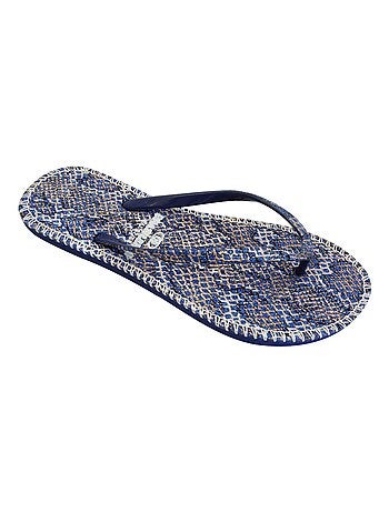 Alpargatas de mujer Brasileras con suela de goma