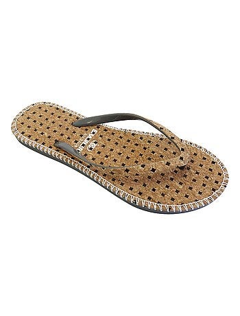 Alpargatas de mujer Brasileras con suela de goma