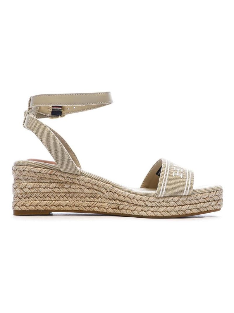 Alpargatas de Mujer Tommy Hilfiger Beige - Kiabi