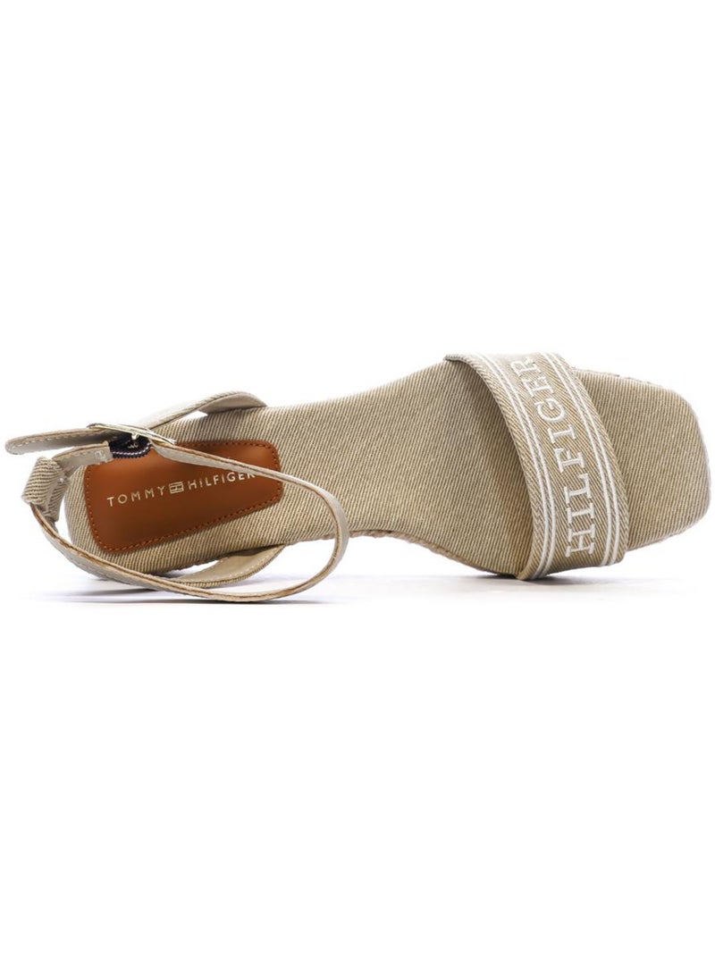 Alpargatas de Mujer Tommy Hilfiger Beige - Kiabi