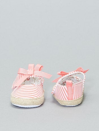Niña 0-36 meses - Alpargatas de rayas - Kiabi