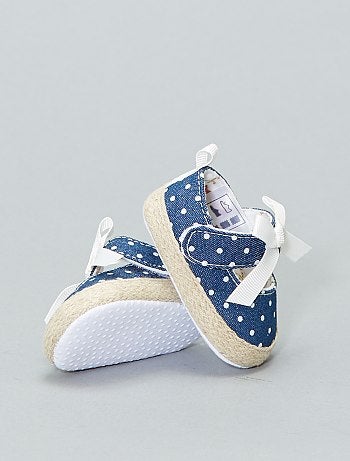 Niña 0-36 meses - Alpargatas de rayas - Kiabi