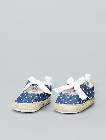 Niña 0-36 meses - Alpargatas de rayas - Kiabi