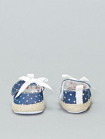 Niña 0-36 meses - Alpargatas de rayas - Kiabi