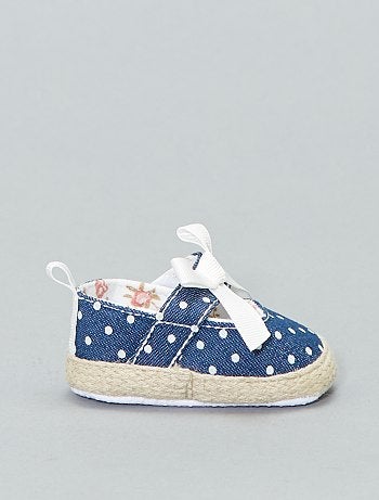 Niña 0-36 meses - Alpargatas de rayas - Kiabi