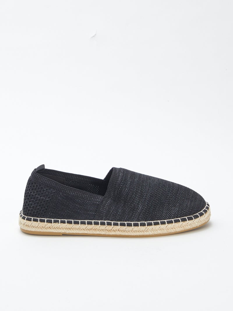 DeValverde Alpargata Hombre 4024 Marino - Zapatilla De Tela Con Suela De Goma, Yute Y Esparto (Fabricación Española)