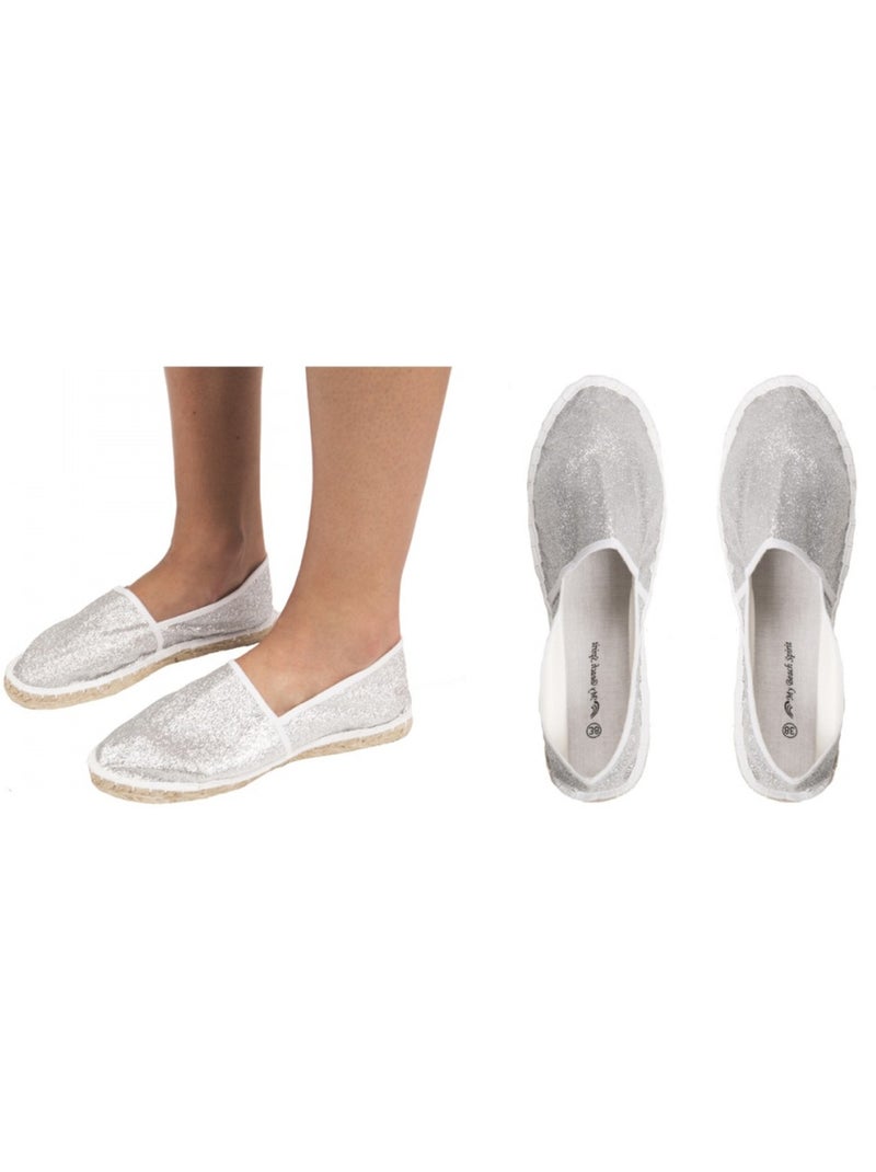 Alpargatas Mujer Gris - Kiabi