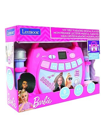 Altavoz Bluetooth Barbie con micr?fono y efectos de luz