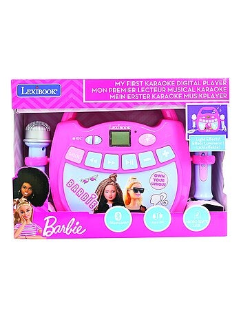 Altavoz Bluetooth Barbie con micr?fono y efectos de luz