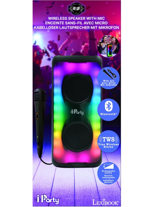 Altavoz bluetooth® con efecto llama y micrófono – tamaño grande - Kiabi Altavoz bluetooth® con efecto llama y micrófono – tamaño grande - Kiabi