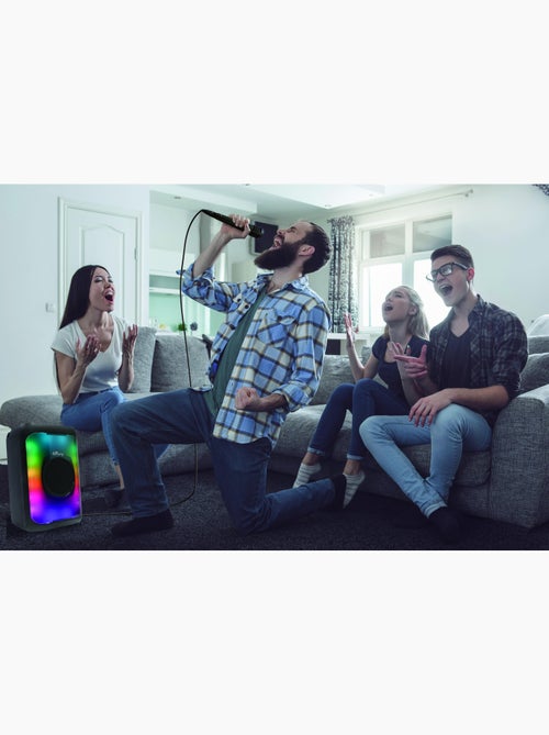 Altavoz bluetooth® con efecto llama y micrófono – tamaño mediano - Kiabi Altavoz bluetooth® con efecto llama y micrófono – tamaño mediano - Kiabi