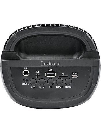 Altavoz bluetooth® con efecto llama y micrófono – tamaño pequeño