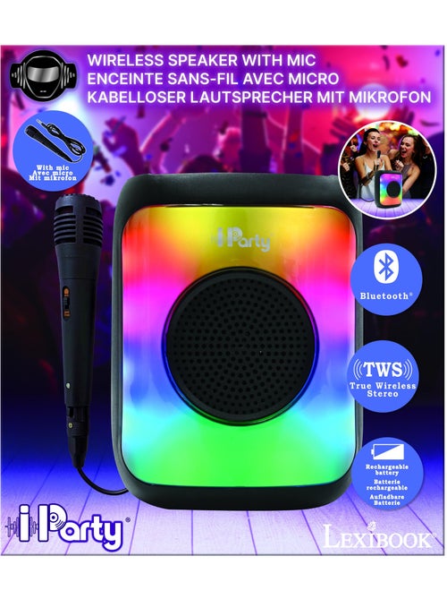 Altavoz bluetooth® con efecto llama y micrófono – tamaño pequeño - Kiabi Altavoz bluetooth® con efecto llama y micrófono – tamaño pequeño - Kiabi