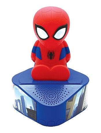 Altavoz Bluetooth con figura luminosa de Spiderman