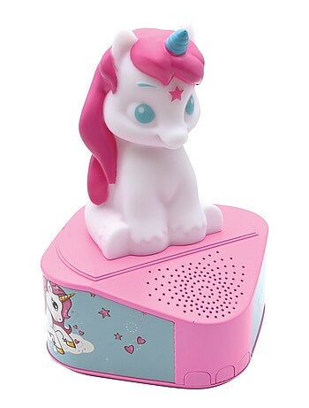 Altavoz Bluetooth con figura luminosa de unicornio