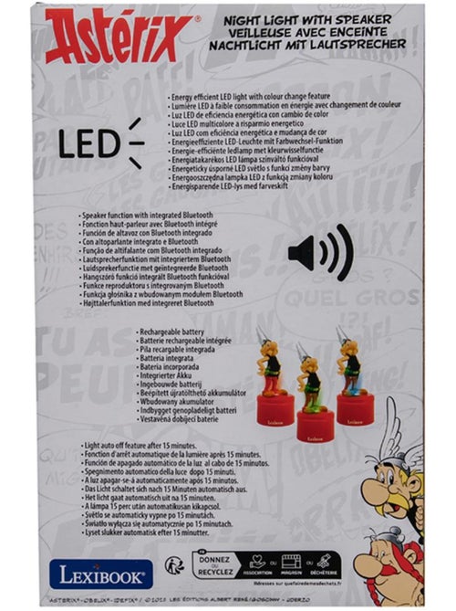 Altavoz bluetooth con luz nocturna astérix - Kiabi Altavoz bluetooth con luz nocturna astérix - Kiabi