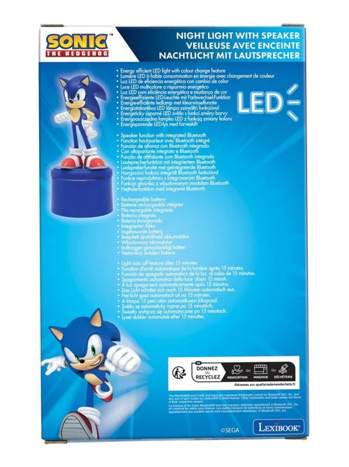 Altavoz bluetooth con luz nocturna sónica - Kiabi