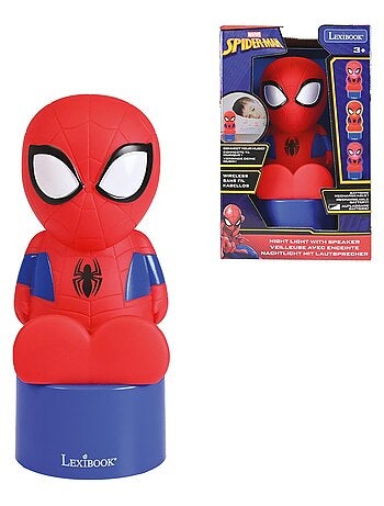 Altavoz bluetooth con luz nocturna Spiderman