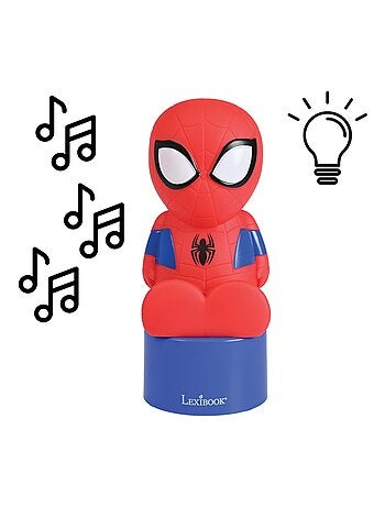 Altavoz bluetooth con luz nocturna Spiderman