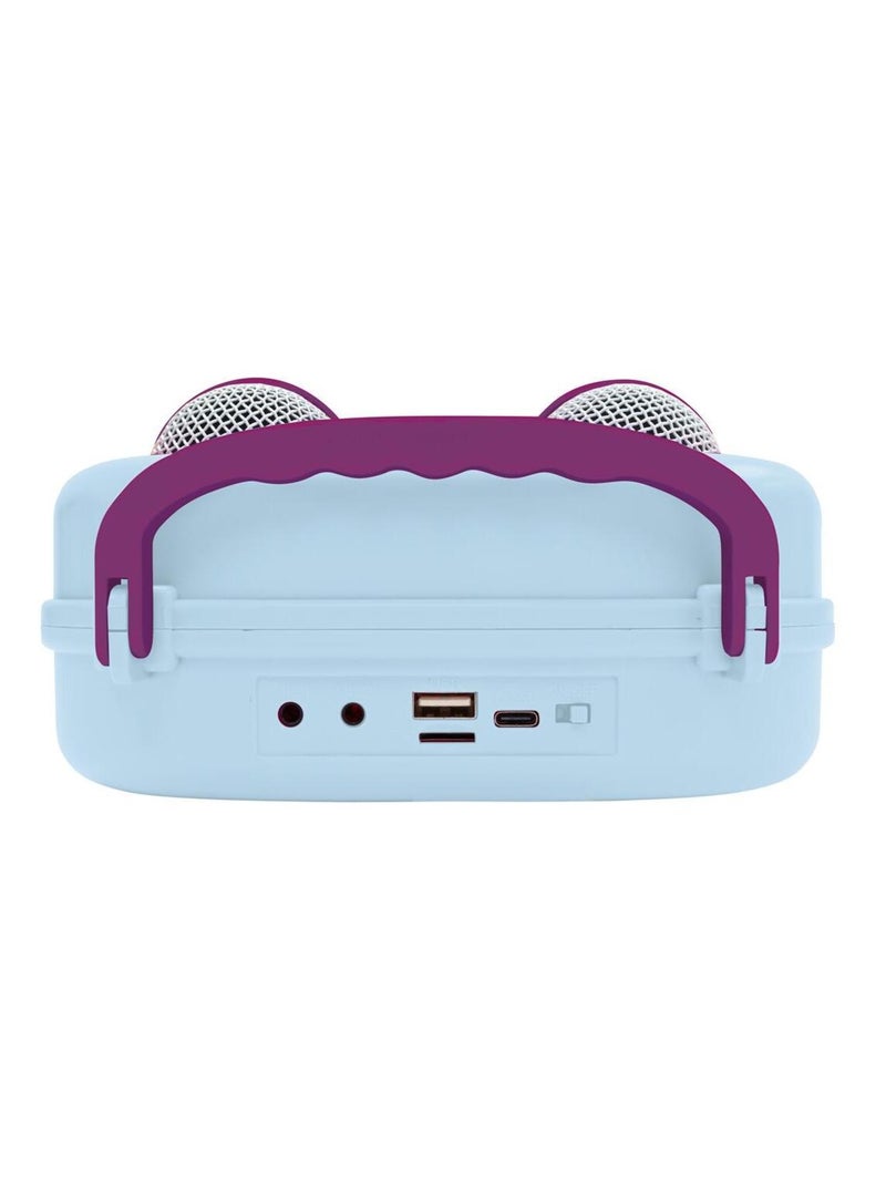 Altavoz bluetooth con micrófono frozen Violeta - Kiabi